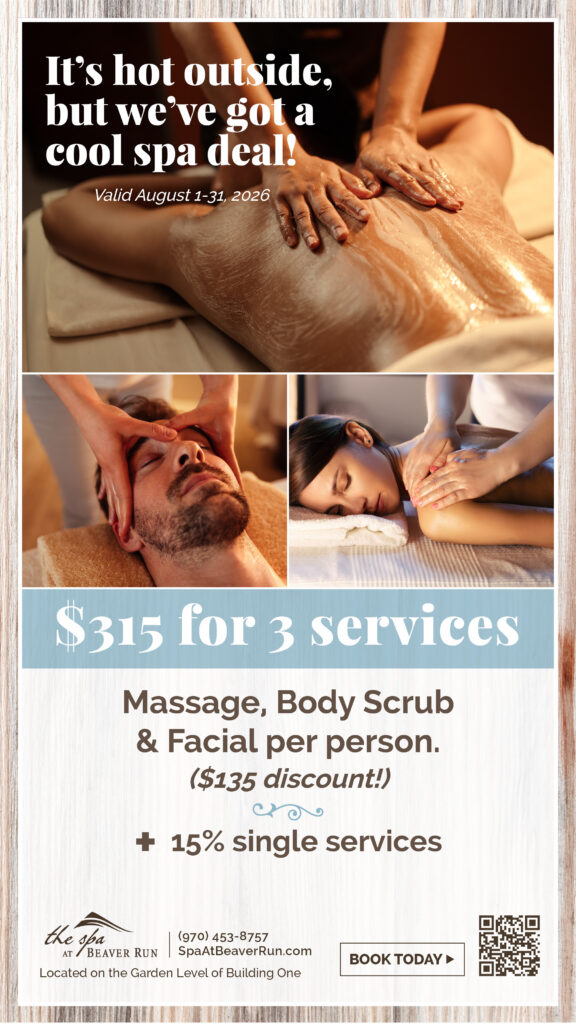 summer cool down spa special graphic